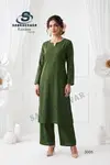 Rainbow Vol 3 By Sankheswer Vertican Plain Kurti With Bottom